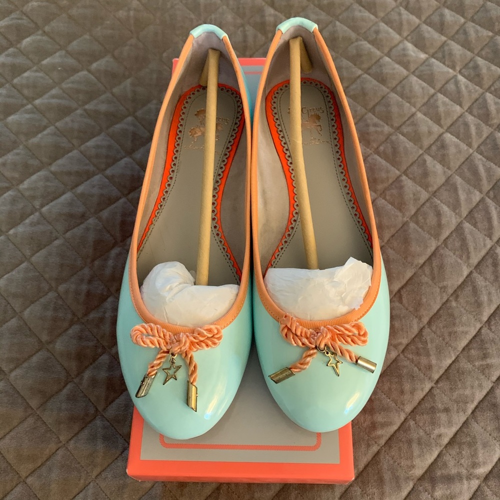 Sam Edelman Circus Mint Patent flats
